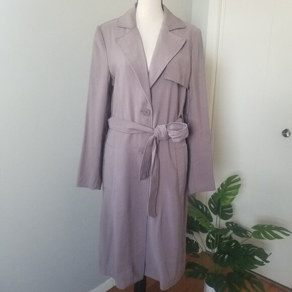 Love Token Jackets & Blazers - Love Token purple trench coat S